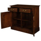 TASMANIA SOLID MAHOGANY BUFFET/SIDEBOARD 2 DOORS & 2 DRAWERS IN MAHOGANY COLOUR - MyChocolateWood