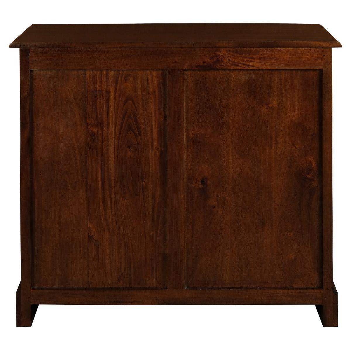 TASMANIA SOLID MAHOGANY BUFFET/SIDEBOARD 2 DOORS & 2 DRAWERS IN MAHOGANY COLOUR - MyChocolateWood