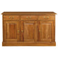 TASMANIA SOLID MAHOGANY BUFFET/SIDEBOARD 3 DOORS 3 DRAWERS IN LIGHT PECAN - MyChocolateWood