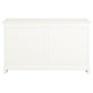 TASMANIA SOLID MAHOGANY BUFFET/SIDEBOARD 3 DOORS & 3 DRAWERS IN WHITE - MyChocolateWood