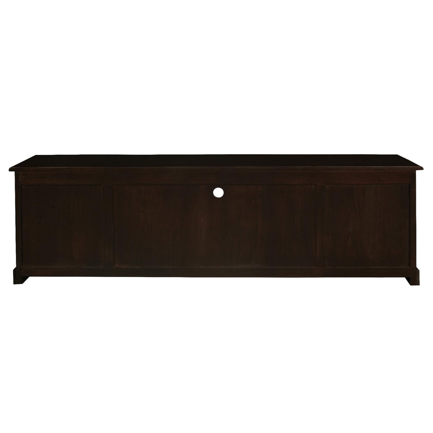 TASMANIA SOLID MAHOGANY TIMBER TV UNIT 2 DOORS & 4DVD SIZE DRAWERS - MyChocolateWood