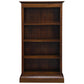 TASMANIA SOLID MAHOGANY WIDE BOOKCASE IN MAHOGANY COLOUR - MyChocolateWood