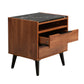 THELO 2-DRAWER BEDSIDE TABLE RIVIERA - MyChocolateWood