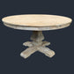 TIVOLI ROUND DINING TABLE IN RECYCLED ELM 150CM DIAMETER - MyChocolateWood