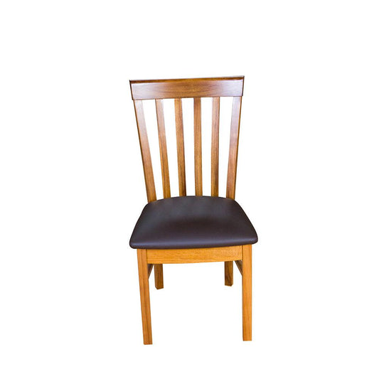 TOLEDO SOLID BLACKWOOD DINING CHAIR - FLOOR STOCK CLEARANCE - MyChocolateWood
