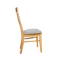 TULIP TASSIE OAK DINING CHAIR WITH VARIOUS OPTIONS - SEE LISTING BELOW - MyChocolateWood