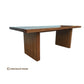 TURELLA SOLID RECYCLED TASSIE OAK DINING TABLE 240CM - MyChocolateWood