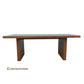 TURELLA SOLID RECYCLED TASSIE OAK DINING TABLE 240CM - MyChocolateWood