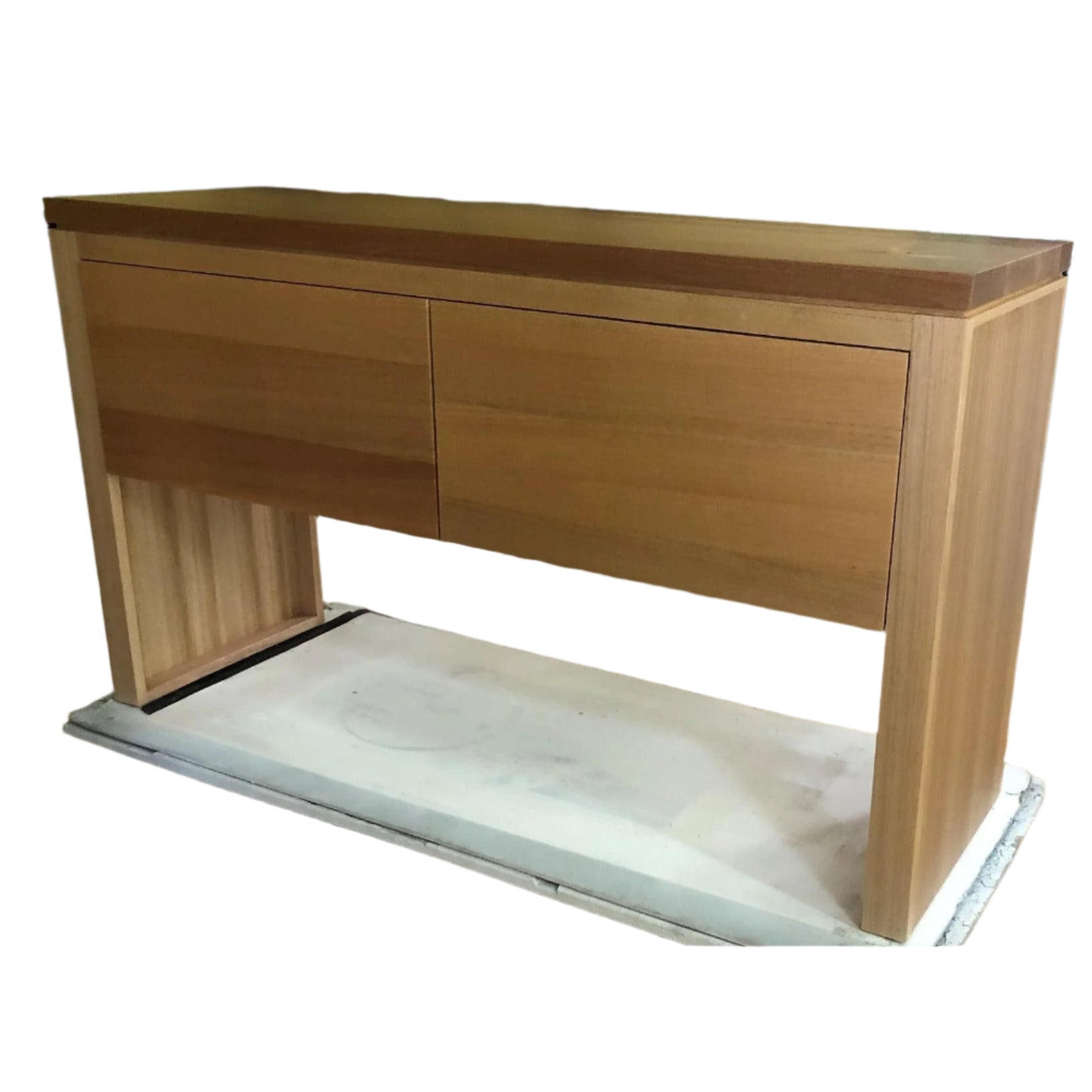 VERMONT AUSTRALIAN CUSTOM MADE CONSOLE/HALL TABLE WITH 2 DEEP DRAWERS  - MyChocolateWood