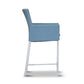 Versa Fixed Bar Chair, White / Blue - MyChocolateWood