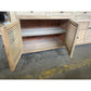 VILLA LOUVRE STYLE BUFFET SIDEBOARD 4 DOORS & 2 DRAWERS IN RECYCLED ELM 200CM