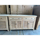 VILLA LOUVRE STYLE BUFFET/SIDEBOARD 4 DOORS 2 DRAWERS RECYCLED ELM 150CM - MyChocolateWood
