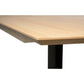 VORN MESSMATE LARGE DINING TABLE NATURAL 210CM