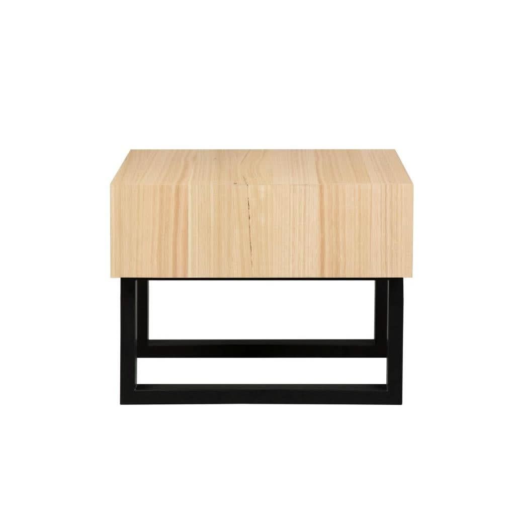 VORN MESSMATE LAMP TABLE SIDE TABLE 1 DRAWER  NATURAL - MyChocolateWood