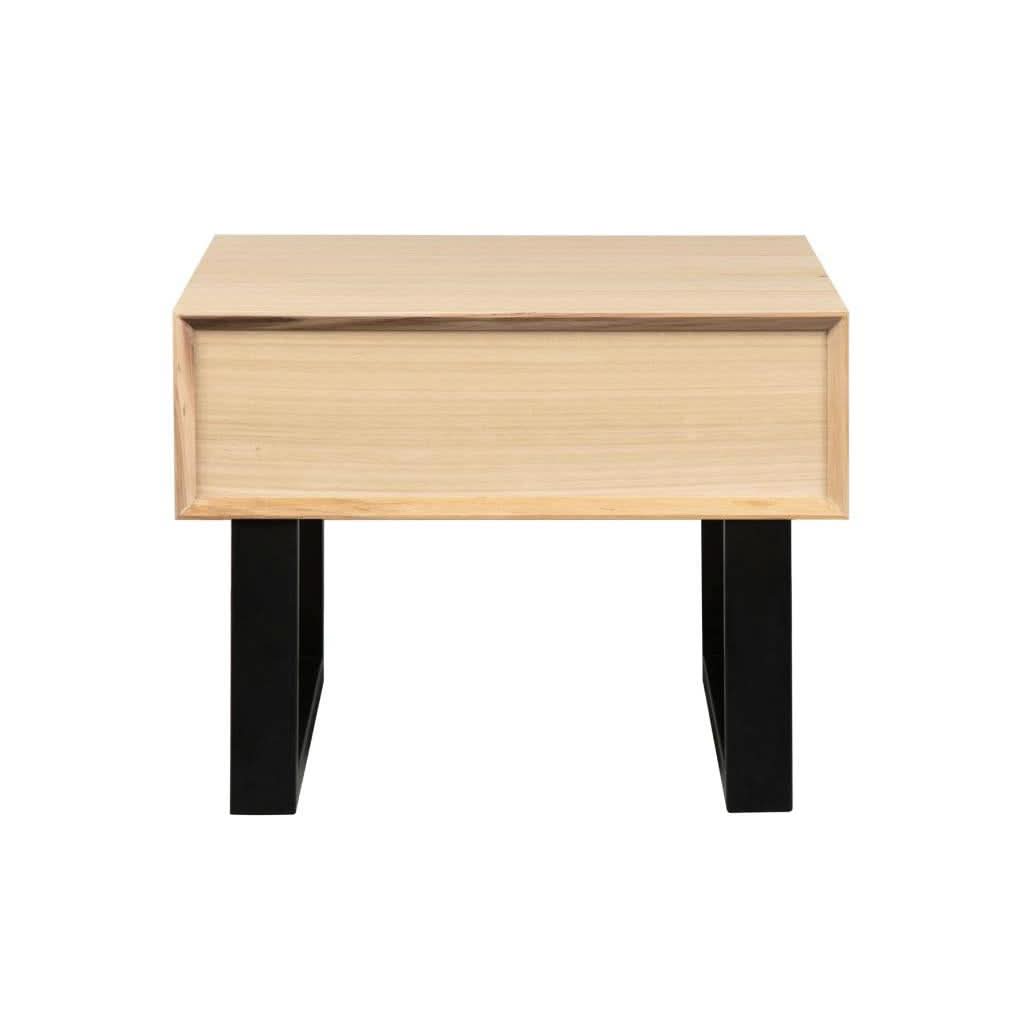 VORN MESSMATE LAMP TABLE SIDE TABLE 1 DRAWER  NATURAL - MyChocolateWood