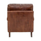 WEMBLEY AGED LEATHER ARMCHAIR IN ORIGINAL AGED LEATHER - MyChocolateWood