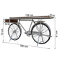 WHITE VINTAGE BICYCLE BAR- VINTAGE BICYCLE CONVERTED INTO A BAR - FUN PARTIES! - MyChocolateWood