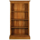 WIDE TASMANIA BOOKCASE IN LIGHT PECAN FINISH - MyChocolateWood