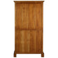 WIDE TASMANIA BOOKCASE IN LIGHT PECAN FINISH - MyChocolateWood