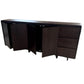 WILLIAM CURVED EDGE TASSIE OAK BUFFET 4 DOORS & 3 DRAWERS - MyChocolateWood