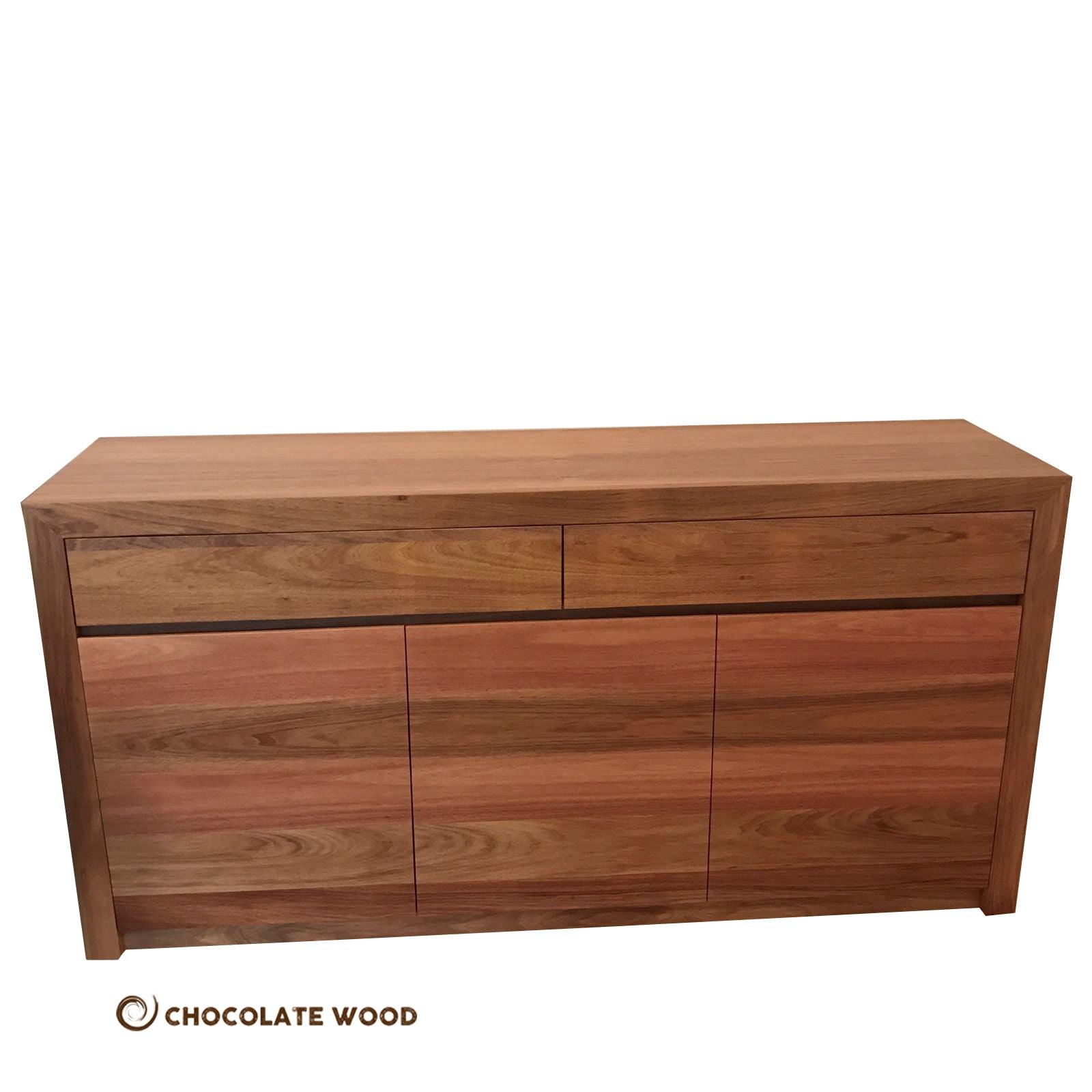 WINDSOR 2 DRAWER 3 DOOR BUFFET/SIDEBOARD IN TASMANIAN BLACKWOOD - AUSTRALIAN CUSTOM MADE - MyChocolateWood