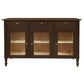 WINSTON BUFFET/SIDEBOARD 3 DOORS & 3 DRAWERS - WALNUT - MyChocolateWood