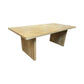 ZEUS RECYCLED ELM DINING TABLE 184CM - MyChocolateWood
