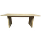 ZEUS RECYCLED ELM DINING TABLE 184CM - MyChocolateWood