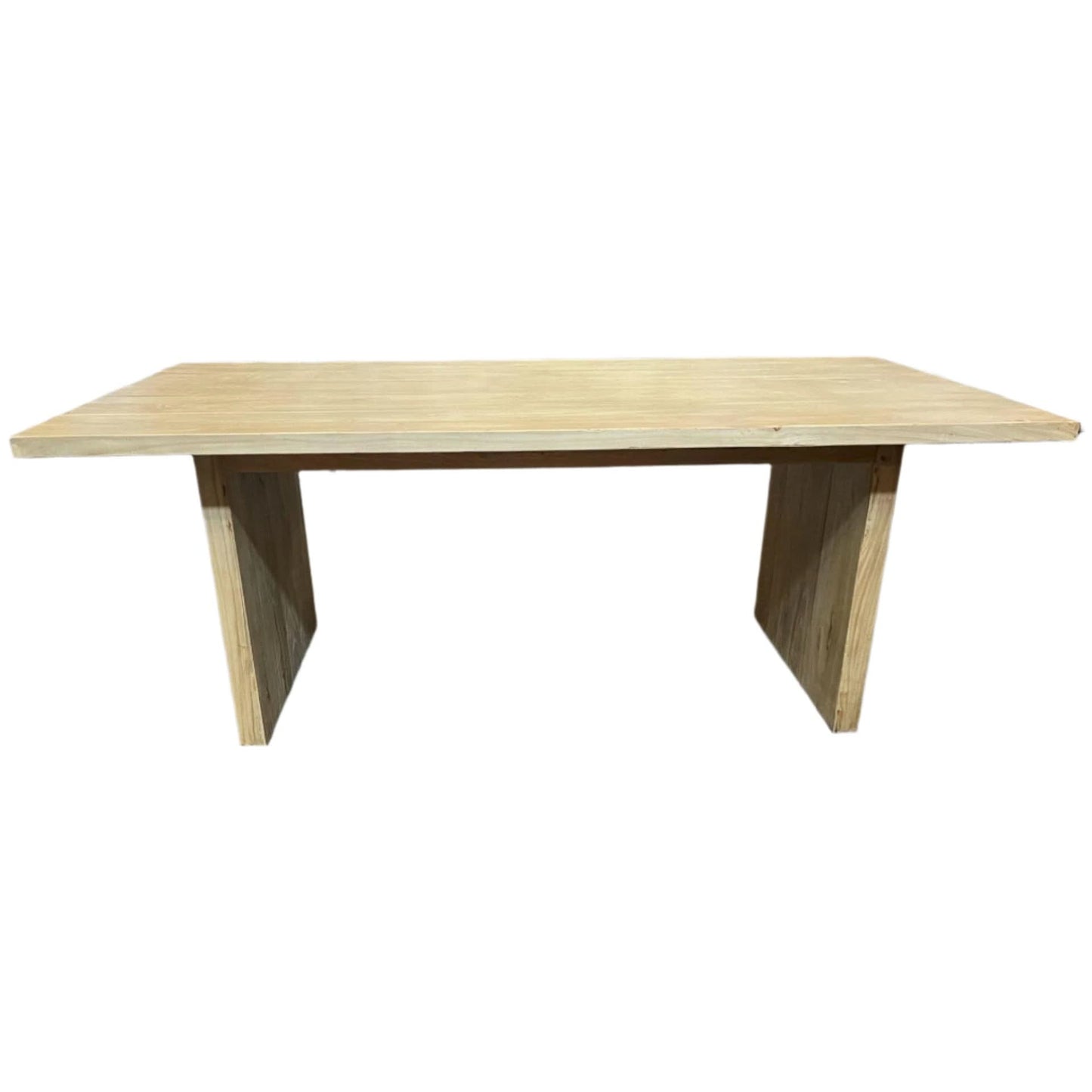 ZEUS RECYCLED ELM DINING TABLE 240CM - MyChocolateWood