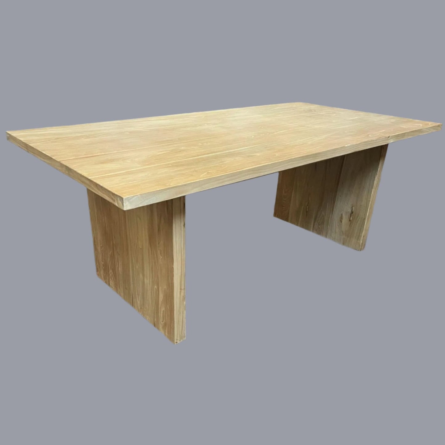 ZEUS RECYCLED ELM DINING TABLE 240CM - MyChocolateWood