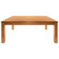 ANYA VICTORIAN ASH 7 PIECE DINING SET 1 DINING TABLE 180CM + 6 CHAIRS WHEAT COLOUR - MyChocolateWood
