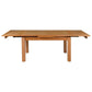 ANYA SOLID VICTORIAN ASH SIDE EXTENSION DINING TABLE 150-250CM WHEAT - MyChocolateWood