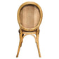 ISLANDER RECYCLED ELM TIMBER DINING CHAIR OPEN RATTAN WEAVE NATURAL 44X55X95(H) CM - MyChocolateWood