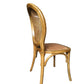 ISLANDER RECYCLED ELM TIMBER DINING CHAIR OPEN RATTAN WEAVE NATURAL 44X55X95(H) CM - MyChocolateWood