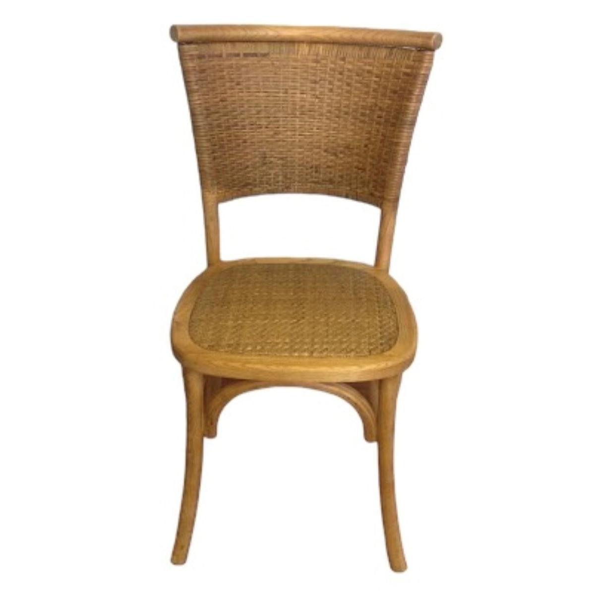 BERRY PROVINCIAL RUSTIC DINING CHAIR IN NATURAL