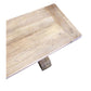 RHIANNON FARMHOUSE HAMPTON STYLE RUSTIC BENCH 285CM - MyChocolateWood