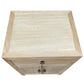 SHULI RECLAIMED ELM CHINESE ANTIQUE REPRODUCTION BEDSIDE TABLE 1 DRAWER 2 DOORS - MyChocolateWood