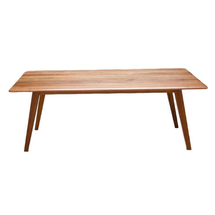 ALMA SOLID TASMANIAN BLACKWOOD DINING TABLE 210CM