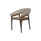 RICCO HAMPTONS CHAIR DINING CHAIR ARMCHAIR SMOKE GREY WASH RATTAN SOREL LEGS - MyChocolateWood