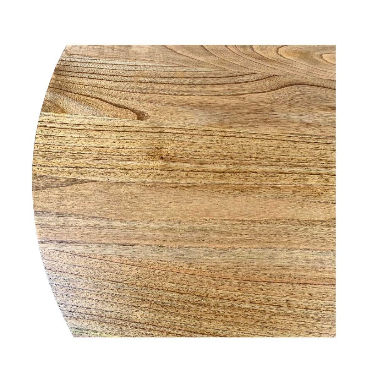 BALI SOLID MINDI WOOD TIMBER 120CM ROUND DINING TABLE