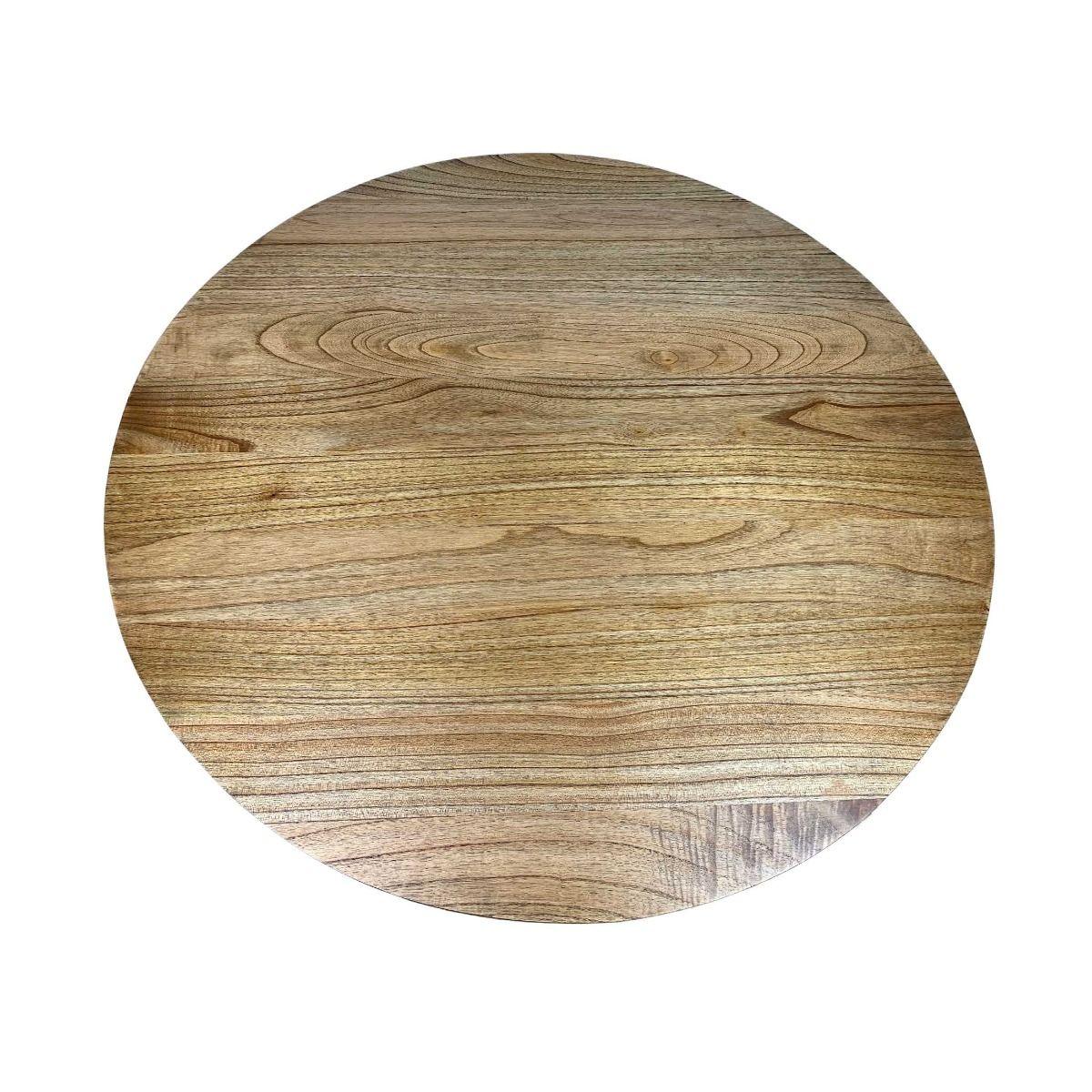 BALI SOLID MINDI WOOD TIMBER 120CM ROUND DINING TABLE