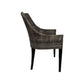 JENALLI HAMPTONS RATTAN OUTDOORS DINING CHAIR MOCHA