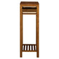 EBONY SOLID MAHOGANY TIMBER PLANT STAND - LIGHT PECAN - MyChocolateWood
