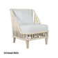 MARLEY MANGO WOOD LOUNGE CHAIR EASY CHAIR IN WHITE DRIFTWOOD