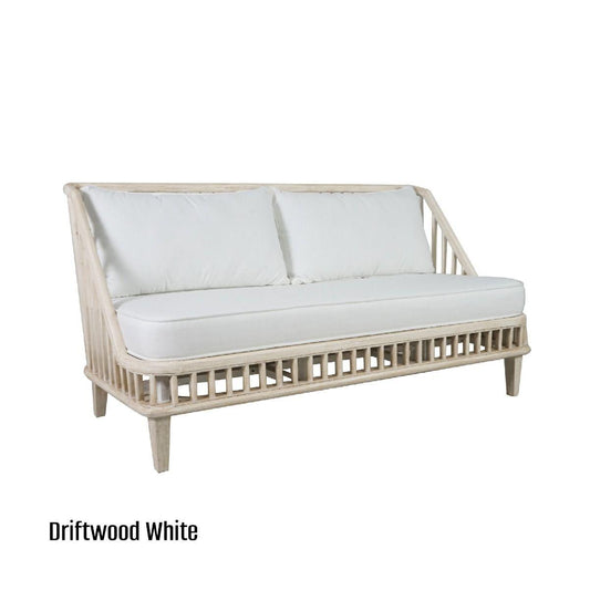 MARLEY MANGO WOOD 2.5-SEATER SOFA IN WHITE DRIFTWOOD