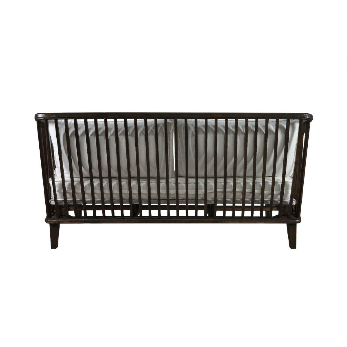 MARLEY MANGO WOOD 2.5-SEATER SOFA WALNUT