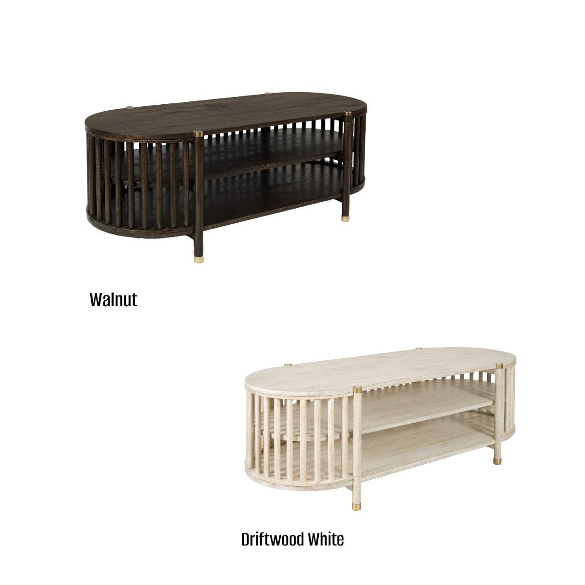 MARLEY MANGO WOOD TV UNIT WALNUT - MyChocolateWood
