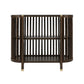 MARLEY MANGO WOOD LOW BOOKCASE WALNUT - MyChocolateWood
