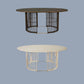 MARLEY MANGO WOOD OVAL DINING TABLE WALNUT - MyChocolateWood