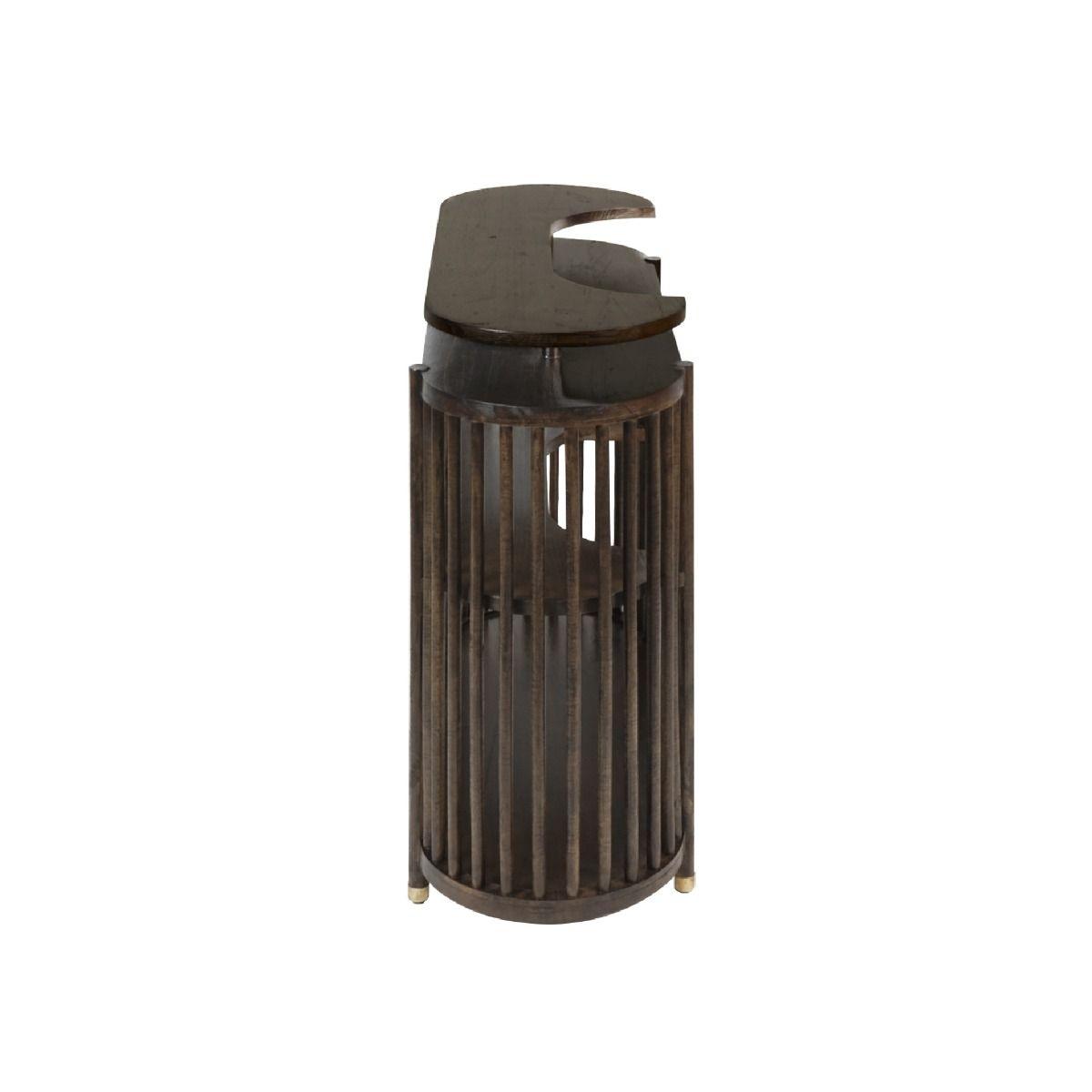 MARLEY MANGO WOOD BAR WALNUT